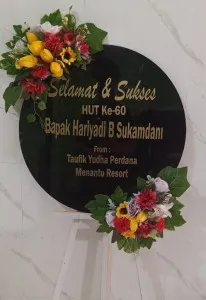 Papan Akrilik Ucapan Ulang Tahun Solok